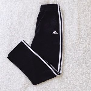 Boys Adidas Fleece-Lined Track Pants